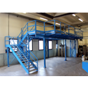 SOPPALCO INDUSTRIALE A PROGETTO CON PAVIMENTAZIONE A SBALZO MONTANTI